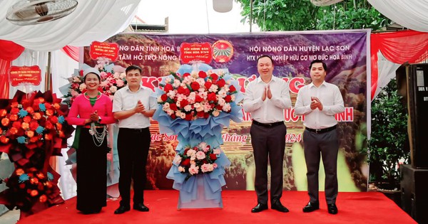 Hội Nông dân tỉnh Hòa Bình khai trương cửa hàng nông sản đầu tiên trên địa bàn huyện Lạc Sơn