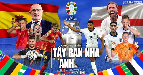 Nhận định, dự đoán kết quả Tây Ban Nha vs Anh (2 giờ ngày 15/7): Tam Sư gầm vang!