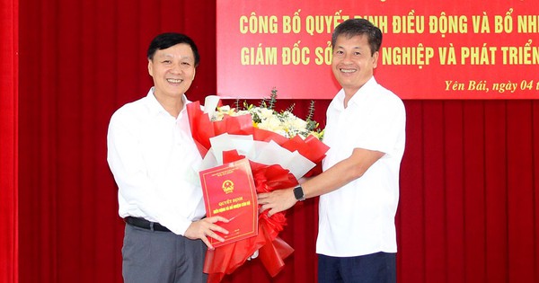 Bí thư Huyện ủy được bổ nhiệm làm Giám đốc Sở Nông nghiệp và Phát triển nông thôn tỉnh Yên Bái